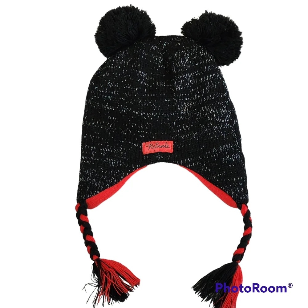 Girls Minnie Mouse hat size 4-16